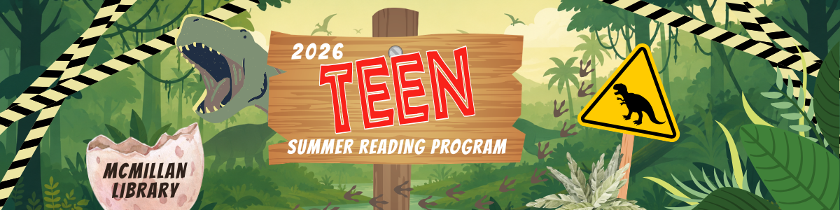 Graffiti Wall graphic with the Color our World logo and the words "Teen Summer Reading Program 2025" written on top of colorful paint splashes.
